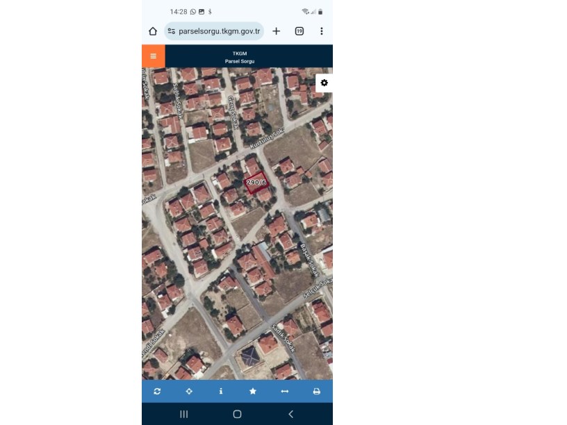 BAĞLARÜSTÜ MAHALLESİNDE DOĞU CEPHELİ ARSA