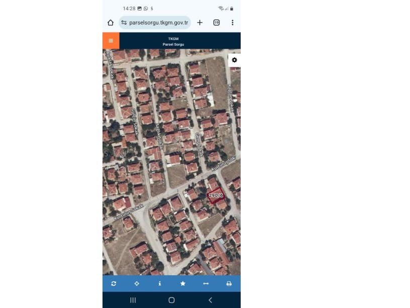 BAĞLARÜSTÜ MAHALLESİNDE DOĞU CEPHELİ ARSA