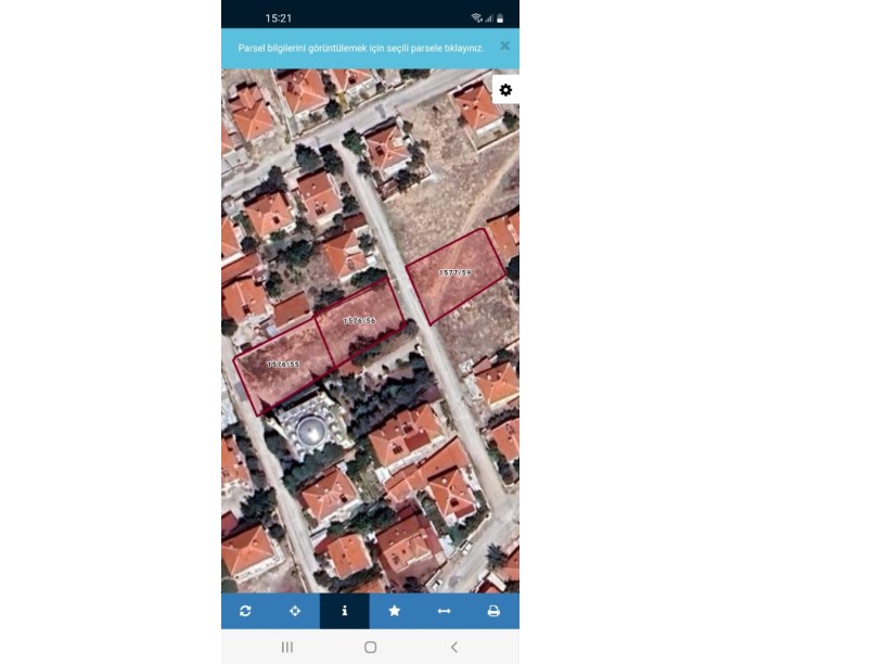 BAĞLARÜSTÜNDE 3 ADET ARSA