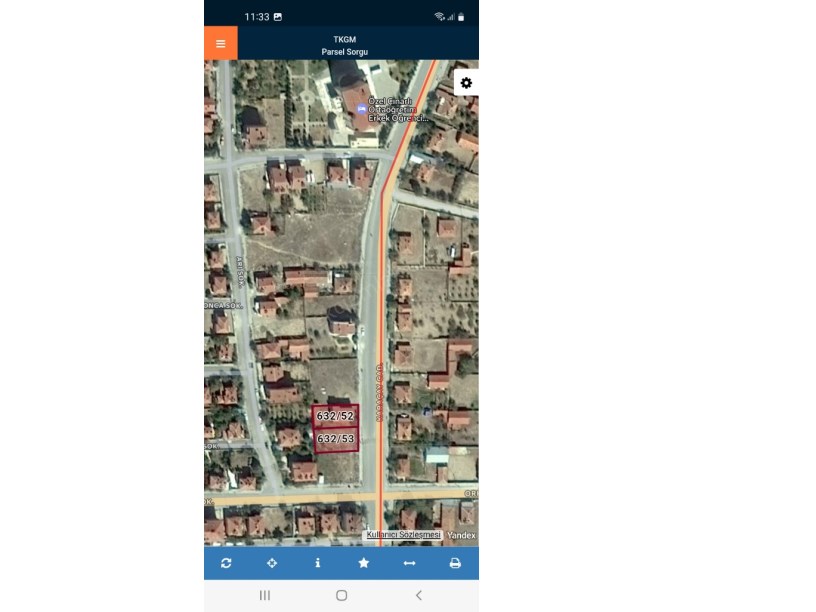 BADEMLİ MAHALLESİ KARAÇAY CADDESİNDE ARSA