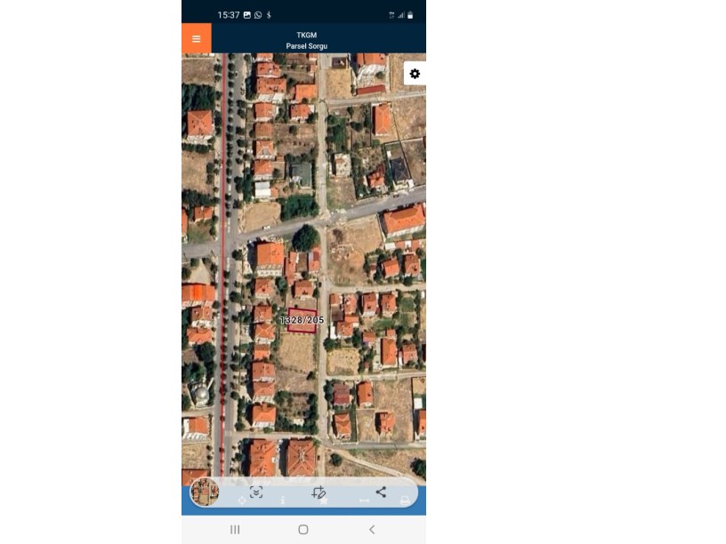 KIRKGÖZ MAHALLESİNDE DOĞU CEPHELİ ARSA