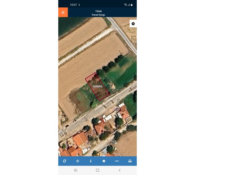 KIRKGÖZ MAHALLESİNDE GÜNEY CEPHELİ ARSA