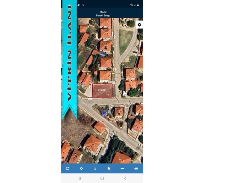 YENİ MAHALE M.HIDIROĞLU SOKAKTA KÖŞE BAŞINDA ARSA