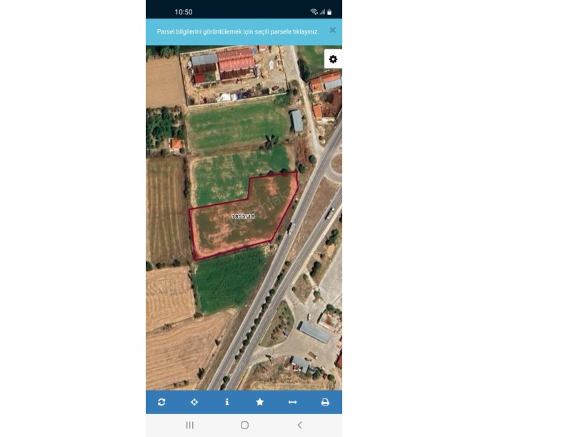 TERMİNAL KARŞISINDA ÇEVRE YOLUNA CEPHELİ TARLA