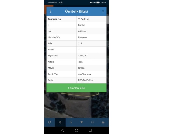 Uylupınar Gölhisar Satılık Tarla |  11760M2 710.000Tl Resim-1