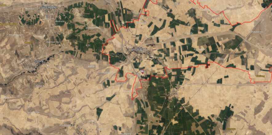 Tomarza Gülveren Satılık Tarla 13 Bin 500 M2 Tek Tapu