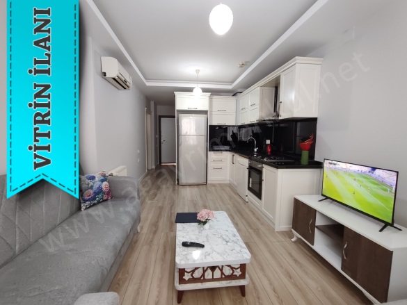 Çiftlikköy Yenişehir Kiralık Daire |  1+1 Oda | 80M2 Aylık 23.000Tl Eşyalı  | 7. Kat | Merkezi Isınma | 1 Banyo | 1 Yatak Odası Resim-2