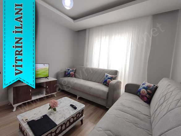 Çiftlikköy Yenişehir Kiralık Daire |  1+1 Oda | 80M2 Aylık 23.000Tl Eşyalı  | 7. Kat | Merkezi Isınma | 1 Banyo | 1 Yatak Odası Resim-3