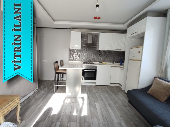 Çiftlikköy Yenişehir Kiralık Daire |  1+1 Oda | 60M2 Aylık 19.000Tl Eşyalı  | 1. Kat | Klima | 1 Banyo | 1 Yatak Odası Resim-3