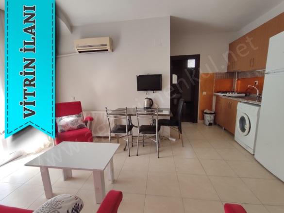 Çiftlikköy Yenişehir Kiralık Daire |  1+1 Oda | 70M2 Aylık 18.000Tl Eşyalı  | 8. Kat | Klima | 1 Banyo | 1 Yatak Odası Resim-3