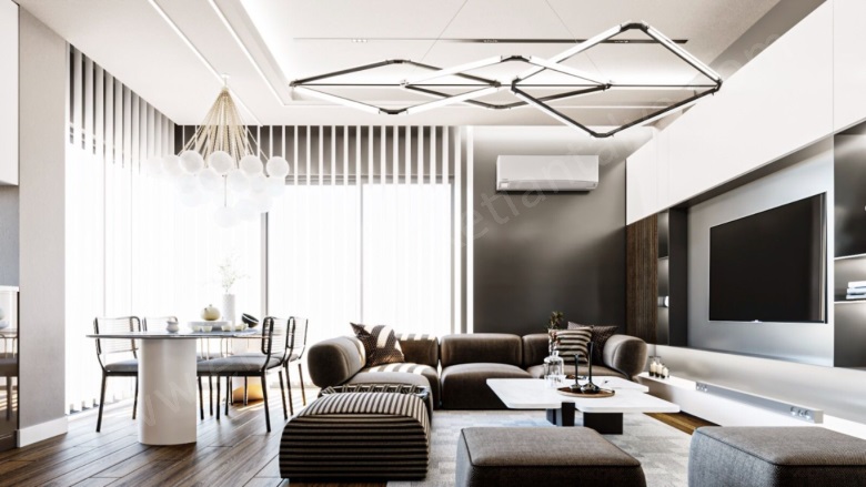 Hurma Mah. Konyaaltı Satılık Daire |  1+1 Oda | 95M2 6.000.000Tl  Krediye Uygun  | Yüksek Giriş | Doğalgaz(Kombi) | 1 Banyo Resim-1