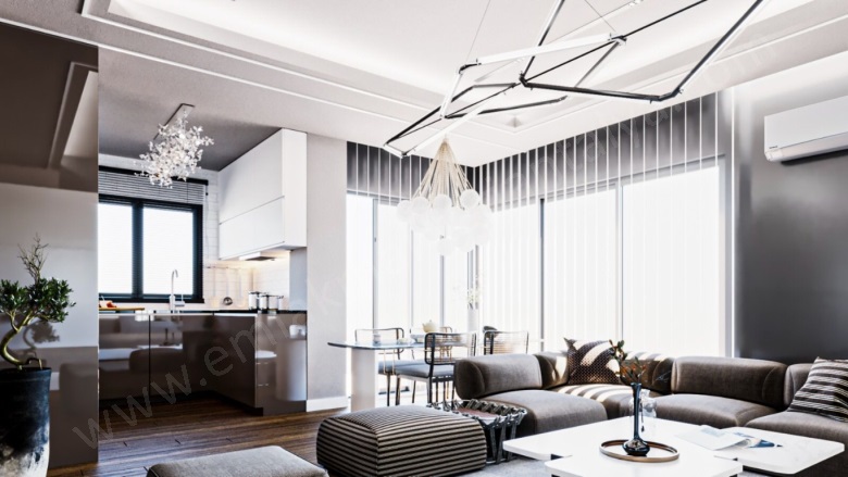 Hurma Mah. Konyaaltı Satılık Daire |  2+1 Oda | 95M2 7.950.000Tl  Krediye Uygun  | 2. Kat | Doğalgaz(Kombi) | 2 Banyo Resim-3