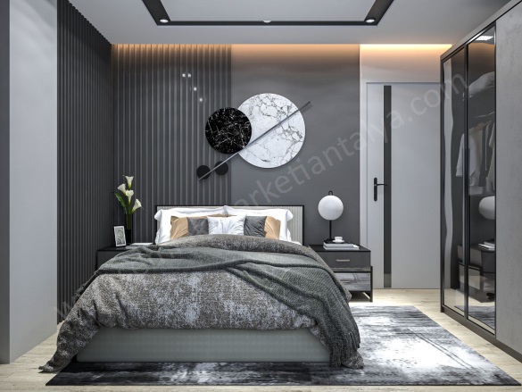 Yıldız Mah. Muratpaşa Satılık Daire |  1+1 Oda | 50M2 4.700.000Tl  Krediye Uygun  | Giriş Katı | Doğalgaz(Kombi) | 1 Banyo Resim-4