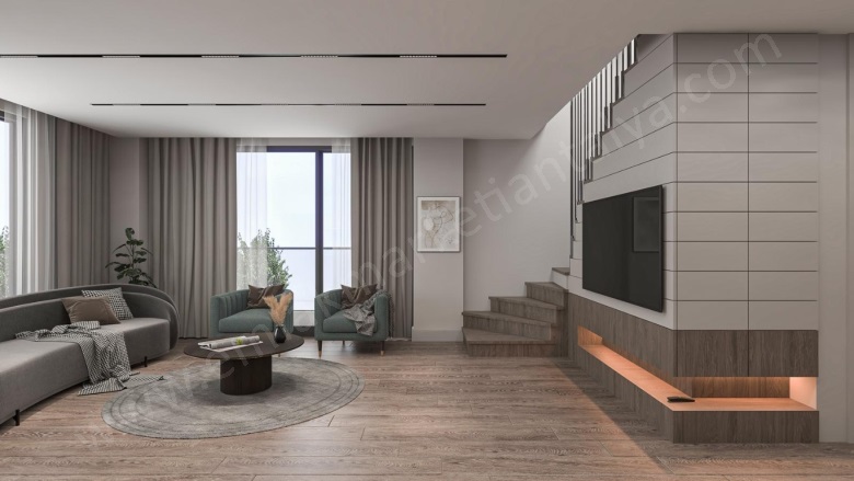 Yıldız Mah. Muratpaşa Satılık Daire |  3+1 Oda | 115M2 9.750.000Tl  Krediye Uygun  | Dubleks | Doğalgaz(Kombi) | 2 Banyo Resim-3