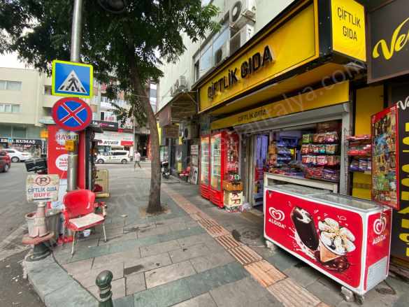 Hasan Subaşı Caddesinde Ciro Getirisi Yüksek Büfe 1 Devren Dükkan Muratpaşa Elmalı Mah
