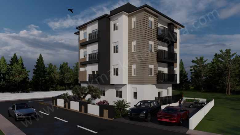 Yenidoğan Mahallesinde Otogar Yakını Sıfır 2+1 Lüks Satılık Daire Kepez Yeni Doğan Mah