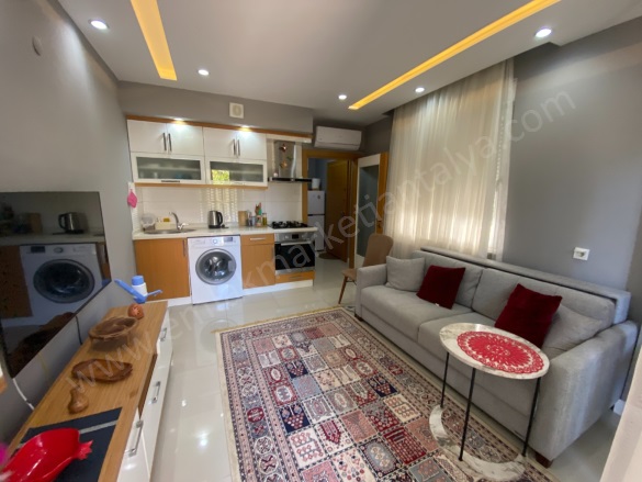 Güzeloba Mah. Muratpaşa Satılık Daire |  1+1 Oda | 50M2 3.500.000Tl  Krediye Uygun  Eşyalı  | Yüksek Giriş | Doğalgaz(Kombi) | 1 Banyo Resim-5