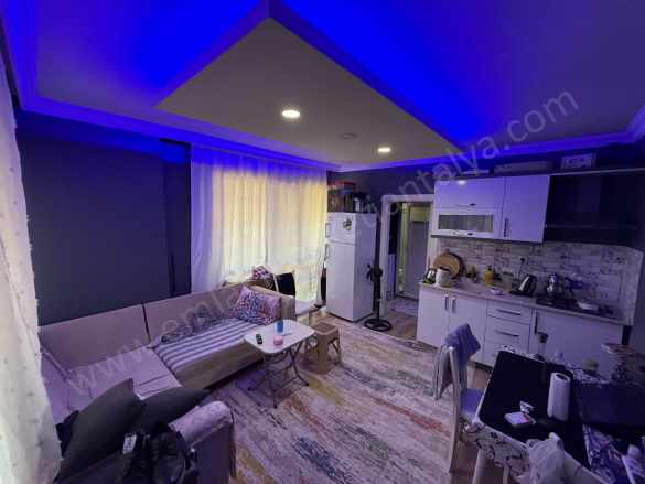 Sahaların Dibinde Site içi Full Yapılı Eşyalı 1+1 Satılık Daire Muratpaşa Gebizli Mah