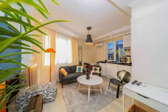 Cumhuriyet Meydanında Lüks Eşyalı Satılık Daire 2+1 Muratpaşa Elmalı Mah