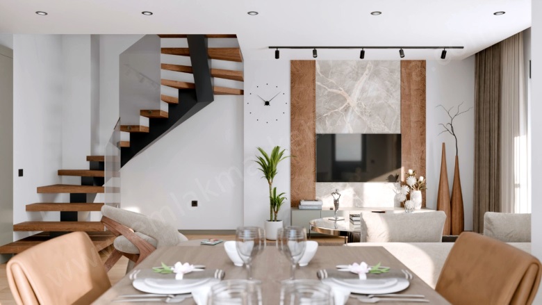 Sinan Mah. Muratpaşa Satılık Daire |  3+1 Oda | 168M2 9.550.000Tl  Krediye Uygun  | Çatı Dubleksi | Doğalgaz(Kombi) | 2 Banyo Resim-4