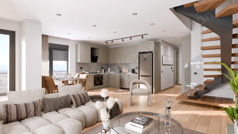 Sinan Mah. Muratpaşa Satılık Daire |  4+1 Oda | 192M2 10.700.000Tl  Krediye Uygun  | Çatı Dubleksi | Doğalgaz(Kombi) | 2 Banyo Resim-2