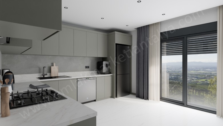 Varlık Mah. Muratpaşa Satılık Daire |  4+1 Oda | 200M2 12.750.000Tl  Krediye Uygun  | Çatı Dubleksi | Doğalgaz(Kombi) | 2 Banyo Resim-2