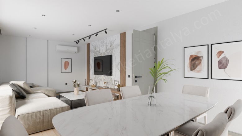 Varlık Mah. Muratpaşa Satılık Daire |  4+1 Oda | 200M2 12.750.000Tl  Krediye Uygun  | Çatı Dubleksi | Doğalgaz(Kombi) | 2 Banyo Resim-3