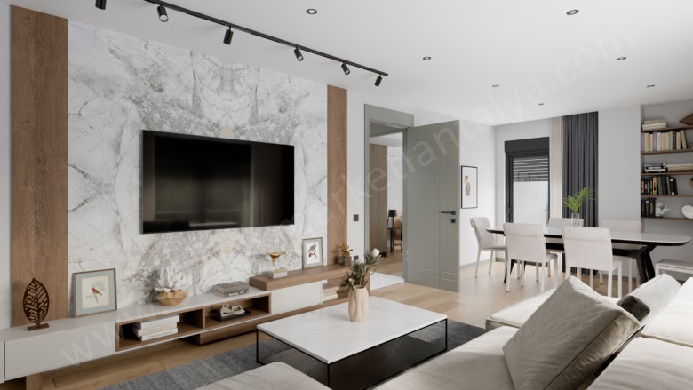 Varlık Mah. Muratpaşa Satılık Daire |  4+1 Oda | 200M2 12.750.000Tl  Krediye Uygun  | Çatı Dubleksi | Doğalgaz(Kombi) | 2 Banyo Resim-4