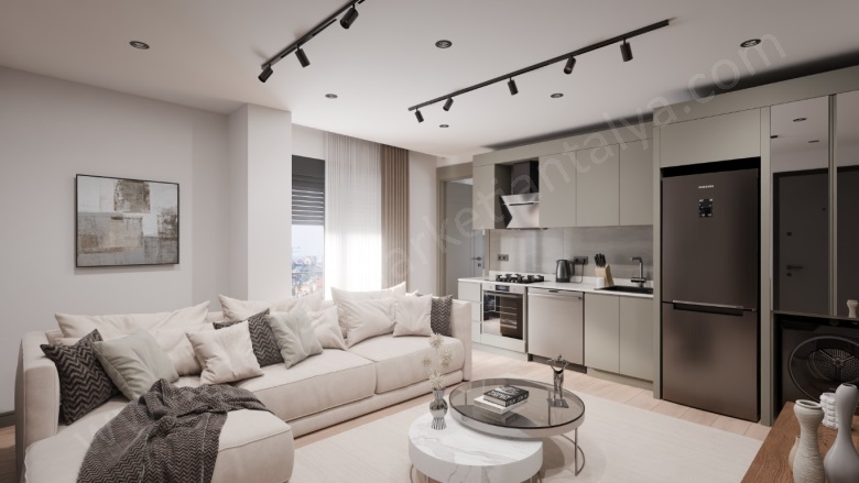 Yüksekalan Mah. Muratpaşa Satılık Daire |  1+1 Oda | 45M2 3.250.000Tl  Krediye Uygun  | Giriş Katı | Doğalgaz(Kombi) | 1 Banyo Resim-1