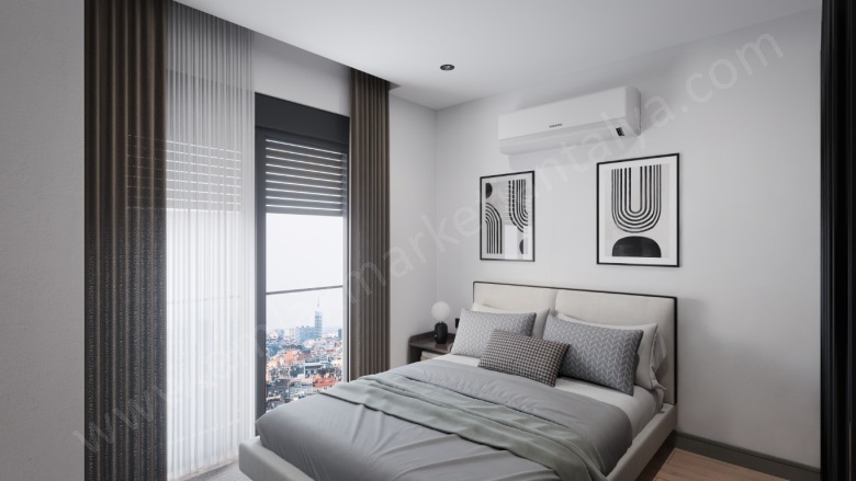 Yüksekalan Mah. Muratpaşa Satılık Daire |  1+1 Oda | 45M2 3.250.000Tl  Krediye Uygun  | Giriş Katı | Doğalgaz(Kombi) | 1 Banyo Resim-3