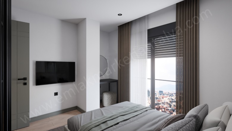 Yüksekalan Mah. Muratpaşa Satılık Daire |  1+1 Oda | 45M2 3.250.000Tl  Krediye Uygun  | Giriş Katı | Doğalgaz(Kombi) | 1 Banyo Resim-4