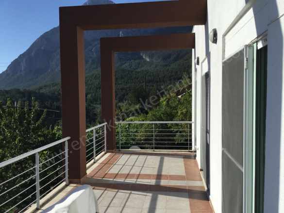 Deniz Dağ Manzaralı Orman içinde Müstakil 5+1 Satılık Villa Konyaaltı Çağlarca Mah
