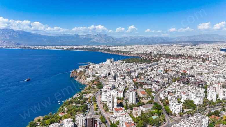 Gençlik Mah. Muratpaşa Kiralık Daire |  3+1 Oda | 180M2 Aylık 80.000Tl | 4. Kat | Doğalgaz(Kombi) | 2 Banyo Resim-1