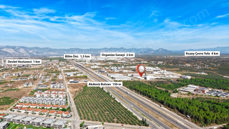 Çıplaklı Mah. Döşemealtı Satılık Arsa |  4781M2 123.000.000Tl İmarlı  Resim-1