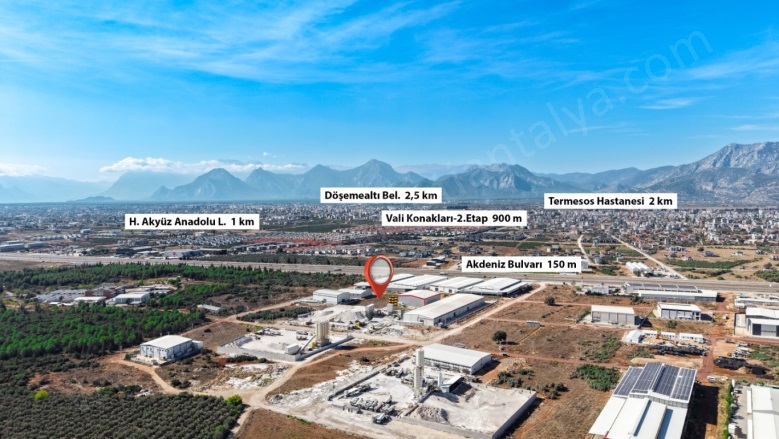 Çıplaklı Mah. Döşemealtı Satılık Arsa |  4781M2 123.000.000Tl İmarlı  Resim-3