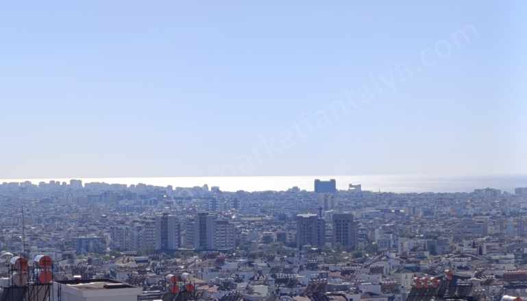 Deniz Ve Antalya Manzaralı 5+2 Sıfır Satılık Daire Dubleks Kepez Kütükçü Mah