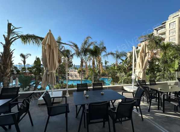 Konyaaltı Denize Sıfır Lüks Yaşam Alanıyla 3+1 Satılık Daire Altınkum Mah