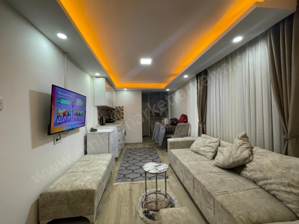 Sinan Mah. Muratpaşa Satılık Daire |  1+1 Oda | 60M2 2.440.000Tl Eşyalı  | Giriş Katı | Klima | 1 Banyo Resim-2