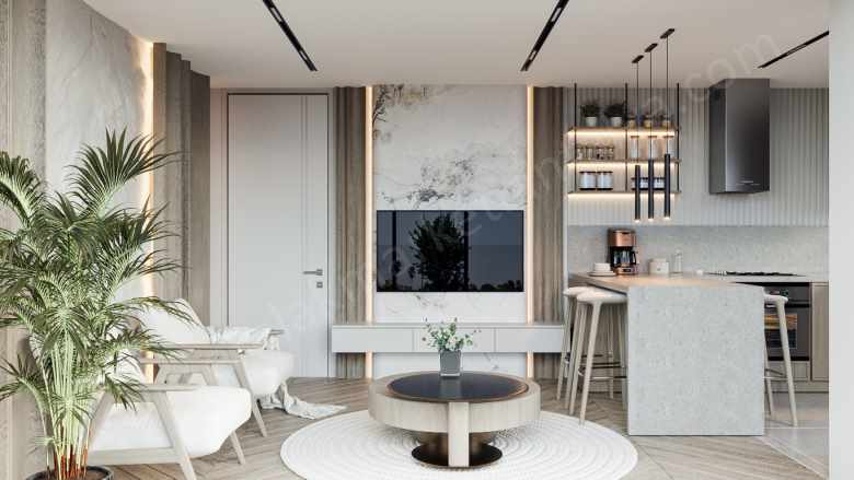 Akıllı Ev Sistemli Bahçe Kullanımlı Lüks 1+1 Satılık Daire Muratpaşa Şirinyalı Mah