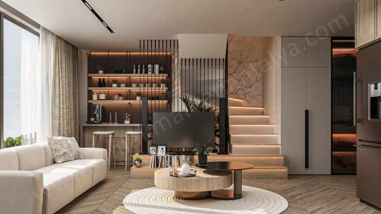 Şirinyalı Mahallesinde Yüzme Havuzlu Lüks 2+1 Dubleks Satılık Daire Muratpaşa