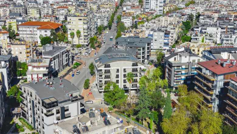 Zerdalilikte Sıfır Arakat Geniş 1+1 Satılık Daire Muratpaşa Zerdalilik Mah