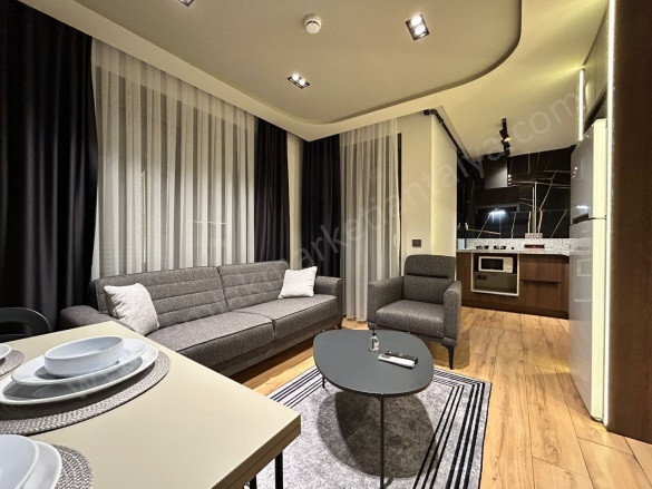 Kuşkavağı Mah. Konyaaltı Satılık Daire |  1+1 Oda | 55M2 10.900.000Tl  Krediye Uygun  Eşyalı  | 1. Kat | Doğalgaz(Kombi) | 1 Banyo Resim-2