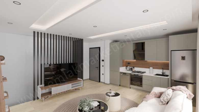 Pınarbaşı Mahallesinde Ebeveyn Banyolu Bahçe Kullanımlı Lüks 3+1 Satılık Daire Konyaaltı