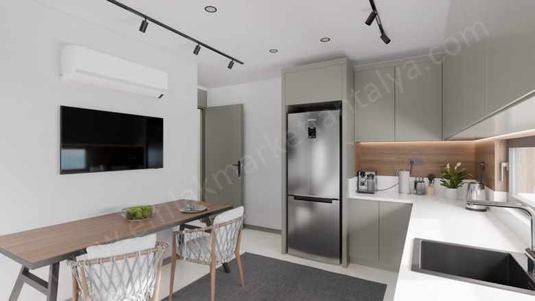 Pınarbaşında Ebeveyn Banyolu Ayrı Mutfaklı Lüks 3+1 Satılık Daire Konyaaltı Pınarbaşı Mah