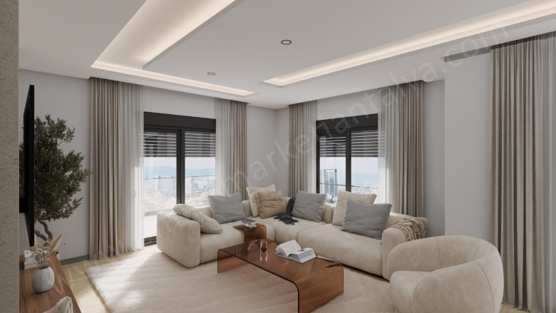 Pınarbaşı Mah. Konyaaltı Satılık Daire |  4+1 Oda | 205M2 19.000.000Tl  Krediye Uygun  | Dubleks | Doğalgaz(Kombi) | 2 Banyo Resim-3