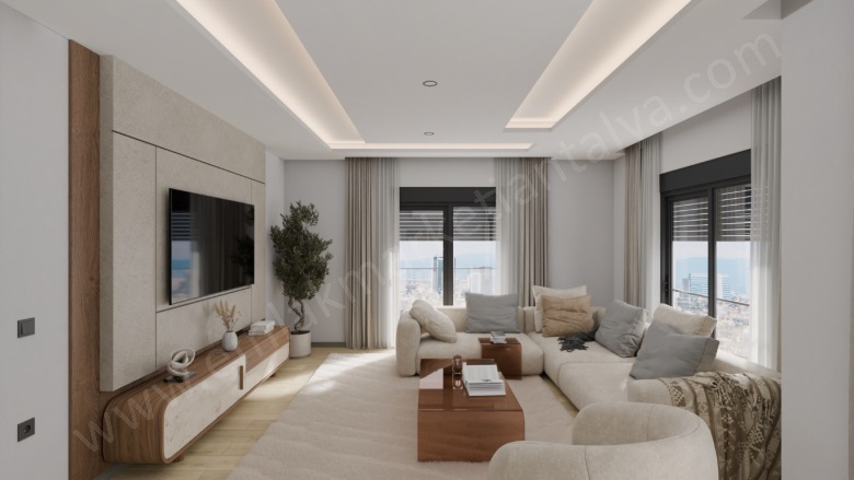 Pınarbaşı Mah. Konyaaltı Satılık Daire |  4+1 Oda | 205M2 19.000.000Tl  Krediye Uygun  | Dubleks | Doğalgaz(Kombi) | 2 Banyo Resim-4