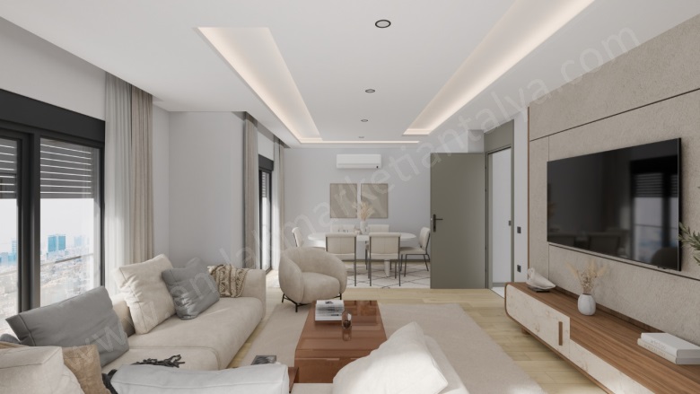 Pınarbaşı Mah. Konyaaltı Satılık Daire |  4+1 Oda | 205M2 19.000.000Tl  Krediye Uygun  | Dubleks | Doğalgaz(Kombi) | 2 Banyo Resim-5