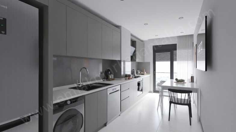 Gençlik Mahallesinde Asansörlü K Otoparklı Ayrı Mutfak Lüks 2+1 Satılık Daire Muratpaşa