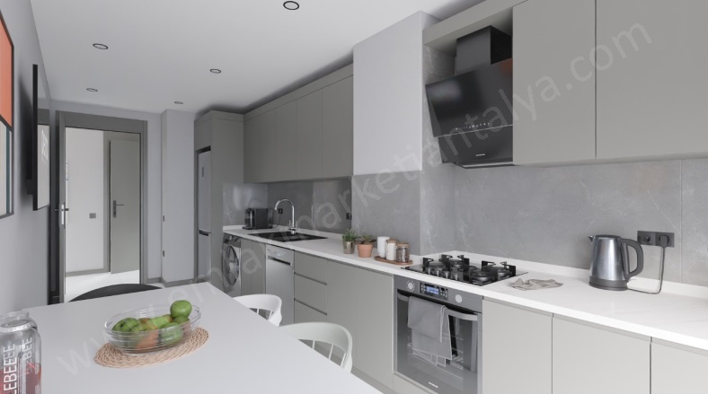 Gençlik Mah. Muratpaşa Satılık Daire |  2+1 Oda | 95M2 9.150.000Tl  Krediye Uygun  | 3. Kat | Doğalgaz(Kombi) | 1 Banyo Resim-2