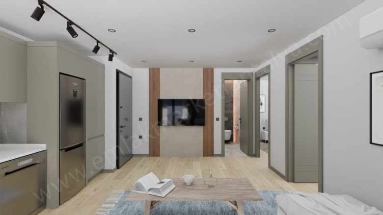 Güvenlik Mahallesinde Havuzlu Lüks 2+1 Sıfır Satılık Daire Muratpaşa